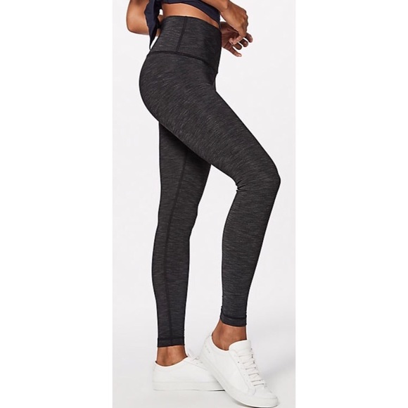 lululemon athletica Pants - Lululemon high waist yoga leggings gray space 6